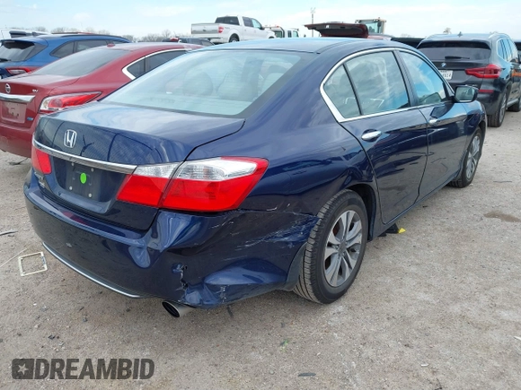 2015 Honda Accord LX with VIN 1HGCR2F33FA060181, listed as a IAAI auction lot 41370624 with 73,975 mi miles and . Bid and sale history available at DreamBid. Image 6.