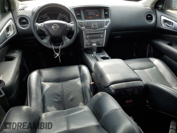 2020 Nissan Pathfinder SL with VIN 5N1DR2CMXLC592300, listed as a Copart auction lot 55471725 with 61,331 mi miles and Salvage title. Bid and sale history available at DreamBid. Image 8.
