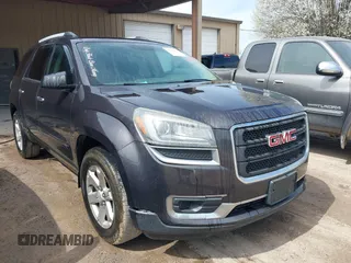 2016 GMC Acadia SLE with VIN 1GKKVPKD6GJ195274, listed as a IAAI auction lot 41635673 with 129,387 mi miles and . Bid and sale history available at carsss.com. Image 1.
