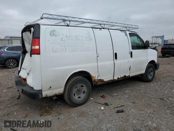 2007 Chevrolet Express Cargo z VIN 1GCHG35U971137504, wystawiony jako Copart lot #54410105 z przebiegiem 266 049 mil mil oraz Szkoda całkowita • Salvage title. Historia ofert i sprzedaży dostępna na DreamBid. Obrazek 3.