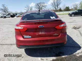 2014 Ford Focus SE with VIN 1FADP3F26EL420302, listed as a Copart auction lot 52653545 with 187,942 mi miles and Salvage Title. Bid and sale history available at DreamBid. Image 6.