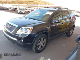 2012 GMC Acadia SLT1 with VIN 1GKKRREDXCJ403629, listed as a IAAI auction lot 42172115 with 162,520 mi miles. Bid and sale history available at carsss.com. Image 2.