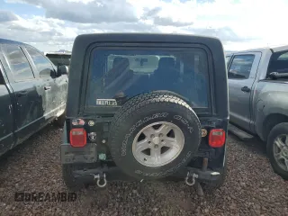 2006 Jeep Wrangler Unlimited LWB with VIN 1J4FA44S96P765356, listed as a Copart auction lot 45302355 with 109,932 mi miles and Salvage Title. Bid and sale history available at carsss.com. Image 6.