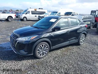 2021 Nissan Kicks SV with VIN 3N1CP5CV6ML505923, listed as a IAAI auction lot 41646487 with 73,014 mi miles. Bid and sale history available at carsss.com. Image 2.