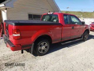 2008 Ford F-150 STX with VIN 1FTRX12W98FC24533, listed as a Copart auction lot 75516694 with 74,928 mi miles and Clean Title. Bid and sale history available at carsss.com. Image 3.