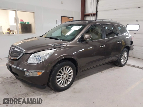 2012 Buick Enclave Leather with VIN 5GAKVCED4CJ223097, listed as a IAAI auction lot 42053378 with 125,036 mi miles and . Bid and sale history available at carsss.com. Image 2.