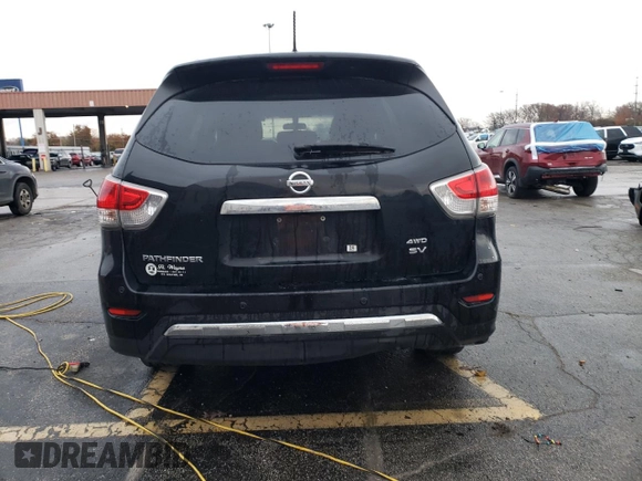 2013 Nissan Pathfinder Platinum with VIN 5N1AR2MM4DC604153, listed as a Copart auction lot 80937324 with 201,974 mi miles and Salvage Title. Bid and sale history available at carsss.com. Image 6.