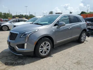 2022 Cadillac XT5 FWD Premium Luxury z VIN 1GYKNCRS4NZ119506, wystawiony jako Copart lot #64699614 z przebiegiem 17 875 mil mil oraz Szkoda całkowita • Salvage title. Historia ofert i sprzedaży dostępna na DreamBid. Obrazek 1.