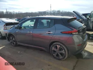 2020 Nissan LEAF SV Plus with VIN 1N4BZ1CP3LC307815, listed as a Copart auction lot 88302815 with 49,942 mi miles and Salvage Title. Bid and sale history available at DreamBid. Image 2.