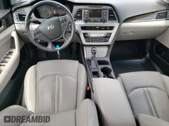 2016 Hyundai Sonata Hybrid Limited with VIN KMHE34L12GA014412, listed as a Copart auction lot 55844013 with 30,157 mi miles. Bid and sale history available at carsss.com. Image 8.