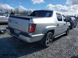 2013 Honda Ridgeline Sport with VIN 5FPYK1F70DB015247, listed as a IAAI auction lot 41693038 with 81,386 mi miles. Bid and sale history available at carsss.com. Image 4.