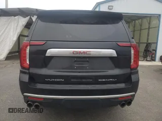 2023 GMC Yukon XL Denali with VIN 1GKS1JKL0PR210658, listed as a Copart auction lot 42574575 with 61,306 mi miles and Clean Title. Bid and sale history available at carsss.com. Image 6.