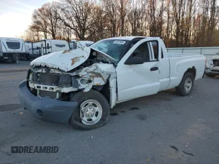 2007 Dodge Dakota ST with VIN 1D7HE22K07S187145, listed as a Copart auction lot 80679964 with Not Provided miles and Salvage Title. Bid and sale history available at carsss.com. Image 1.