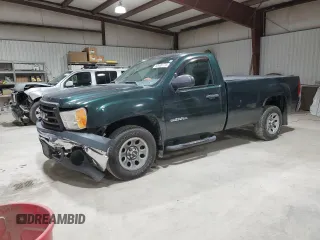 2011 GMC Sierra 1500 Work Truck z VIN 1GTN1TEX9BZ137849, wystawiony jako Copart lot #50036775 z przebiegiem 92 033 mil mil oraz Szkody całkowita. Historia ofert i sprzedaży dostępna na DreamBid. Obrazek 1.