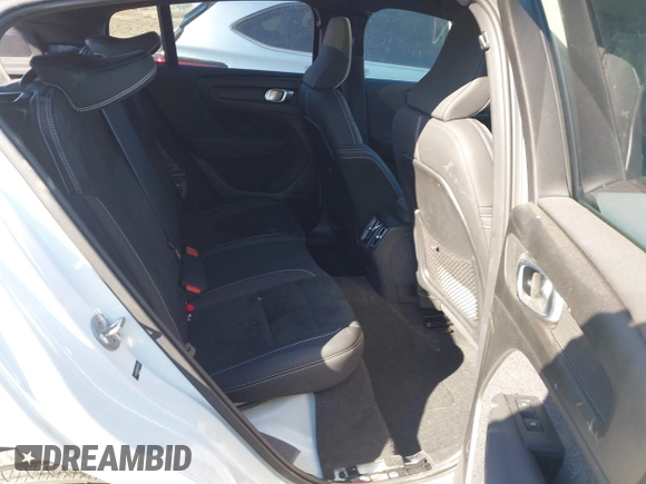 2023 Volvo C40 Ultimate with VIN YV4ED3GM0P2047030, listed as a IAAI auction lot 41343718 with 10,888 mi miles and . Bid and sale history available at DreamBid. Image 8.