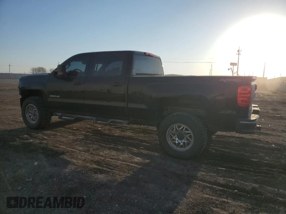 2017 Chevrolet Silverado 3500HD Work Truck with VIN 1GC4KYCG4HF187514, listed as a Copart auction lot 50652095 with 129,462 mi miles and Salvage Title. Bid and sale history available at carsss.com. Image 2.