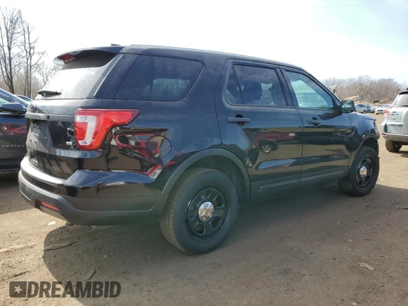 2019 Ford Police Interceptor Utility z VIN 1FM5K8AR8KGB23045, wystawiony jako Copart lot #43536005 z przebiegiem 93 164 mil mil oraz Szkoda całkowita • Salvage title. Historia ofert i sprzedaży dostępna na DreamBid. Obrazek 3.