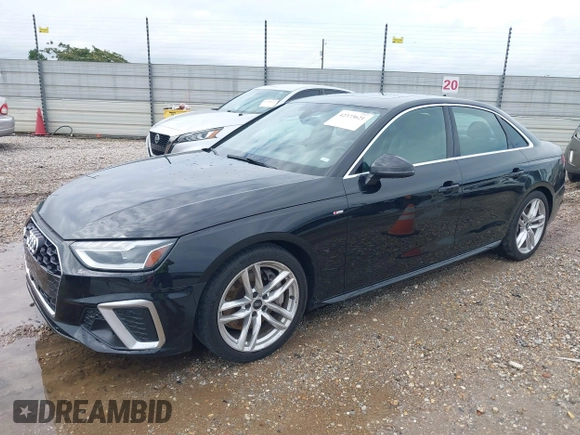 2023 Audi A4 S line Premium Plus z VIN WAUEAAF47PN009534, wystawiony jako IAAI lot #42373621 z przebiegiem 38 212 mil mil oraz . Historia ofert i sprzedaży dostępna na DreamBid. Obrazek 17.