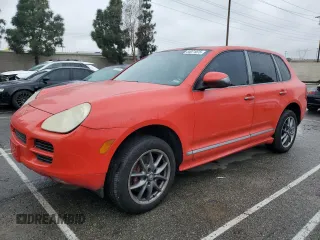 2006 Porsche Cayenne S with VIN WP1AB29P16LA67528, listed as a Copart auction lot 44071075 with 0 mi miles and Salvage Title. Bid and sale history available at carsss.com. Image 1.