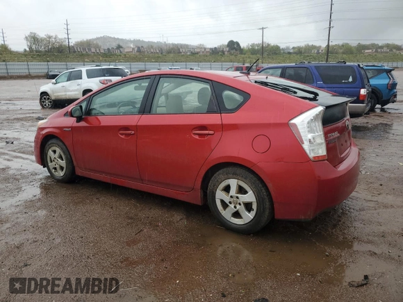 2010 Toyota Prius II with VIN JTDKN3DU5A0072810, listed as a Copart auction lot 54184345 with 277,371 mi miles and Clean Title. Bid and sale history available at carsss.com. Image 2.