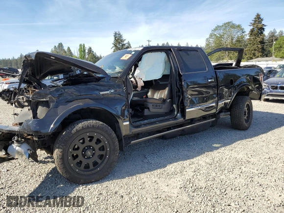 2012 Ford F-150 XL with VIN 1FTFW1ET1CFC10092, listed as a Copart auction lot 55639105 with Not provided miles and Salvage title. Bid and sale history available at DreamBid. Image 1.