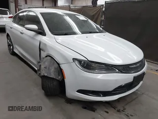 2016 Chrysler 200 S with VIN 1C3CCCBB3GN125449, listed as a IAAI auction lot 42001532 with 60,792 mi miles and . Bid and sale history available at carsss.com. Image 1.