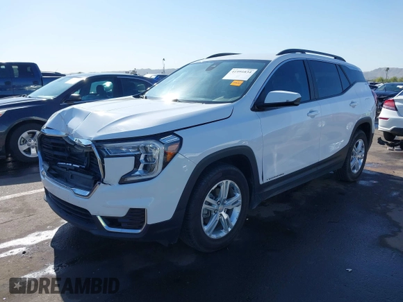 2022 GMC Terrain SLE with VIN 3GKALMEV2NL146762, listed as a IAAI auction lot 41991834 with 68,209 mi miles. Bid and sale history available at carsss.com. Image 17.