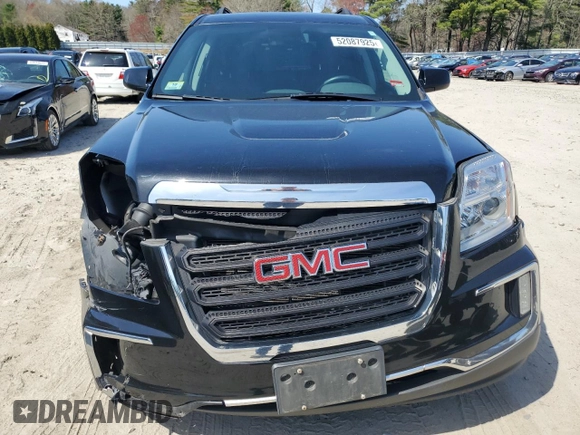 2016 GMC Terrain SLE with VIN 2GKFLTE38G6184695, listed as a Copart auction lot 52087925 with 80,641 mi miles and Salvage Title. Bid and sale history available at DreamBid. Image 5.