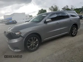 2020 Dodge Durango GT z VIN 1C4RDJDG1LC260869, wystawiony jako Copart lot #59115435 z przebiegiem 91 377 mil mil oraz Nie do naprawy • Non repairable. Historia ofert i sprzedaży dostępna na DreamBid. Obrazek 1.