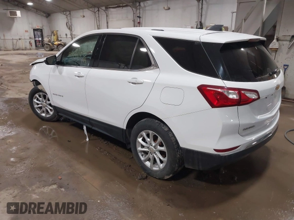 2019 Chevrolet Equinox LT z VIN 2GNAXUEV2K6209592, wystawiony jako IAAI lot #41784185 z przebiegiem 56 709 mil mil oraz . Historia ofert i sprzedaży dostępna na DreamBid. Obrazek 3.