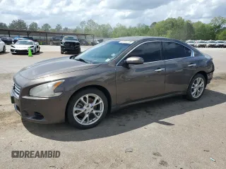 2014 Nissan Maxima 3.5 SV with VIN 1N4AA5AP1EC456689, listed as a Copart auction lot 51844135 with 183,802 mi miles and Salvage Title. Bid and sale history available at carsss.com. Image 1.