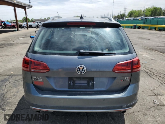 2017 Volkswagen Golf S with VIN 3VWH17AU1HM520790, listed as a Copart auction lot 56584255 with 132,428 mi miles and Salvage title. Bid and sale history available at DreamBid. Image 6.