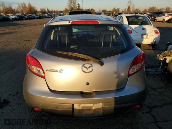 2014 Mazda 2 Sport with VIN JM1DE1KZ6E0184808, listed as a Copart auction lot 83399384 with 96,866 mi miles and Salvage Title. Bid and sale history available at carsss.com. Image 6.