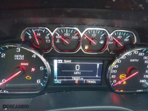 2018 Chevrolet Silverado 1500 LT with VIN 1GCVKREC6JZ123435, listed as a IAAI auction lot 41611764 with 72,031 mi miles. Bid and sale history available at carsss.com. Image 7.