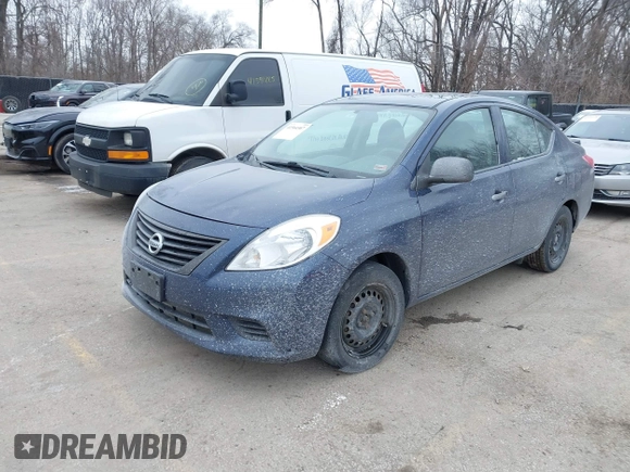 2014 Nissan Versa S Plus with VIN 3N1CN7AP4EL837978, listed as a IAAI auction lot 41564587 with 188,862 mi miles and . Bid and sale history available at DreamBid. Image 2.