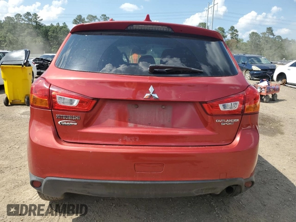2017 Mitsubishi Outlander ES with VIN JA4AP3AU2HZ061208, listed as a Copart auction lot 56009285 with 111,468 mi miles and Salvage title. Bid and sale history available at DreamBid. Image 6.