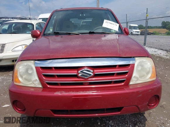 2004 Suzuki XL7 LX with VIN JS3TX92V244114054, listed as a IAAI auction lot 42700171 with 103,107 mi miles and . Bid and sale history available at DreamBid. Image 6.