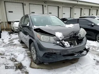 2014 Honda CR-V LX with VIN 2HKRM4H30EH614610, listed as a Copart auction lot 45977815 with 131,192 mi miles and Salvage Title. Bid and sale history available at DreamBid. Image 12.