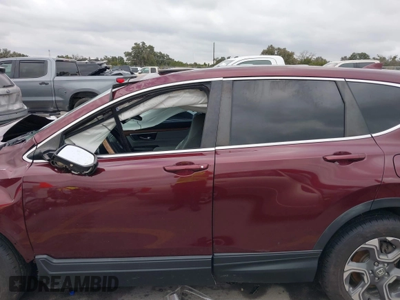2019 Honda CR-V EX-L with VIN 7FARW1H83KE017311, listed as a IAAI auction lot 41513670 with 87,196 mi miles. Bid and sale history available at carsss.com. Image 15.