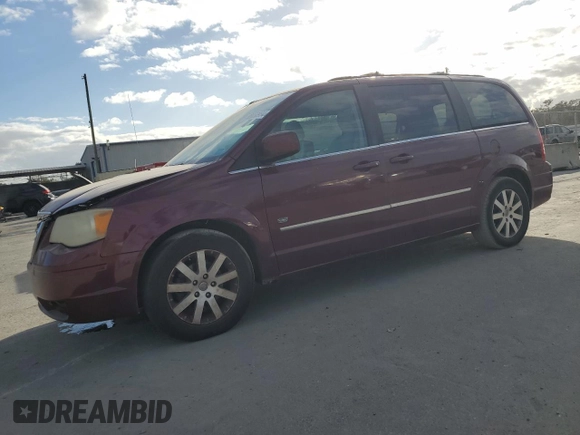 2009 Chrysler Town & Country Touring with VIN 2A8HR54X79R640084, listed as a Copart auction lot 85050984 with 167,072 mi miles and Salvage Title. Bid and sale history available at DreamBid. Image 1.