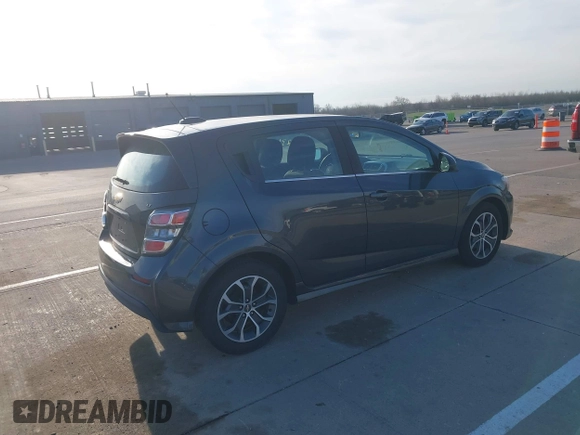 2017 Chevrolet Sonic LT with VIN 1G1JD6SH7H4159111, listed as a IAAI auction lot 41958231 with 125,758 mi miles and . Bid and sale history available at DreamBid. Image 4.