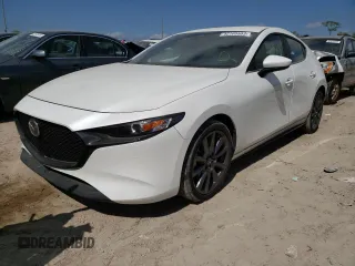 2020 Mazda Mazda3 Hatchback with VIN JM1BPALM4L1159966, listed as a Copart auction lot 42108503 with 54,743 mi miles. Bid and sale history available at carsss.com. Image 1.