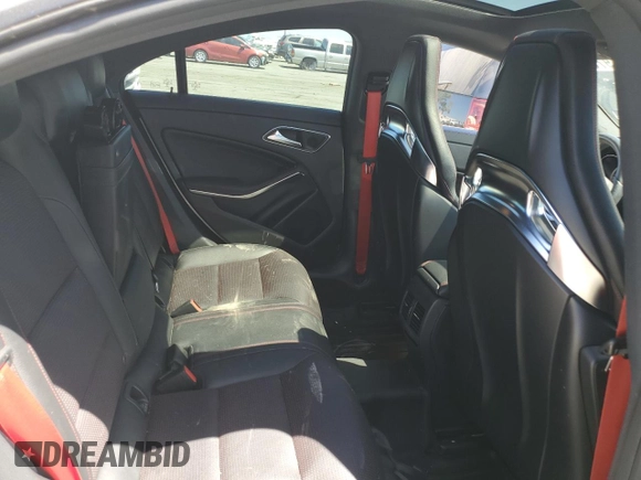 2016 Mercedes-Benz CLA 45 AMG with VIN WDDSJ5CB8GN357168, listed as a Copart auction lot 61197833 with 34,990 mi miles and . Bid and sale history available at DreamBid. Image 10.