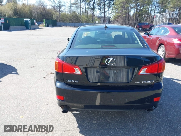 2009 Lexus IS with VIN JTHCK262795033670, listed as a IAAI auction lot 42001440 with 151,107 mi miles. Bid and sale history available at carsss.com. Image 16.