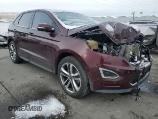 2017 Ford Edge Sport with VIN 2FMPK4AP3HBB42604, listed as a Copart auction lot 49796355 with 126,347 mi miles and Salvage Title. Bid and sale history available at carsss.com. Image 4.