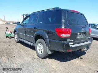 2007 Toyota Sequoia SR5 with VIN 5TDBT44A87S290070, listed as a IAAI auction lot 42069751 with 265,403 mi miles. Bid and sale history available at carsss.com. Image 3.