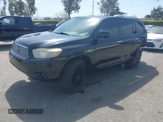 2009 Toyota Highlander Hybrid with VIN JTEEW41A592026819, listed as a IAAI auction lot 41837703 with 216,588 mi miles. Bid and sale history available at carsss.com. Image 17.