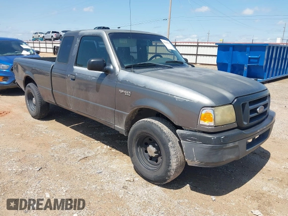 2005 Ford Ranger XL with VIN 1FTYR14U75PA18800, listed as a IAAI auction lot 42129237 with 240,333 mi miles. Bid and sale history available at carsss.com. Image 1.
