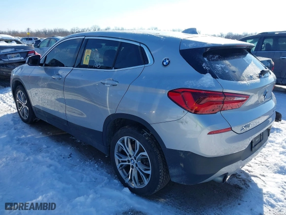 2018 BMW X2 xDrive28i with VIN WBXYJ5C33JEF82446, listed as a IAAI auction lot 41260076 with 50,278 mi miles. Bid and sale history available at carsss.com. Image 3.