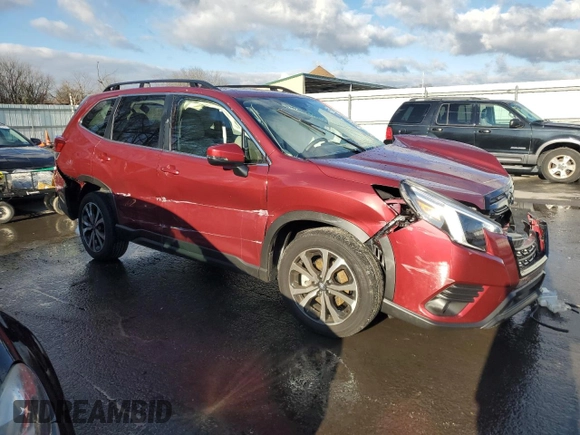 2024 Subaru Forester Limited with VIN JF2SKALC1RH458967, listed as a Copart auction lot 85831494 with 0 mi miles and Salvage Title. Bid and sale history available at carsss.com. Image 4.